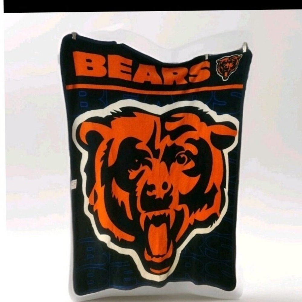 NFL Chicago Bears Throw Blanket‎ Northwest Company 59"x44", Plush, Blanket 2017